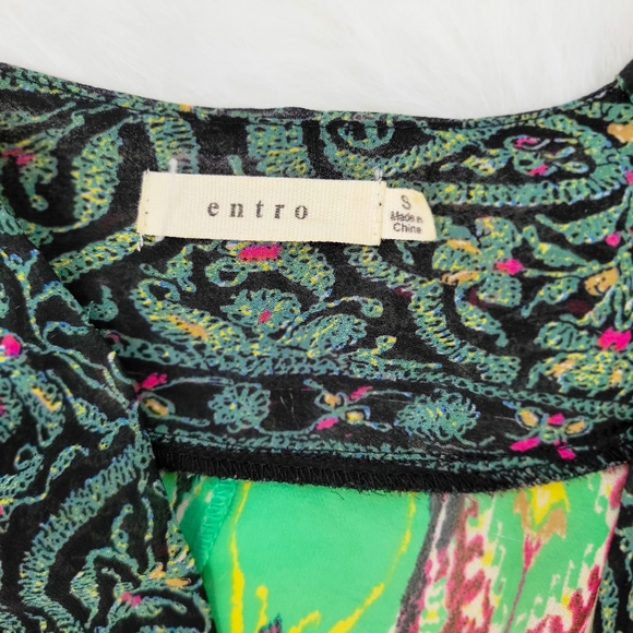 "Entro" women's boho kimono - Picture 9 of 10